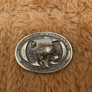 VTG Bass Anglers Soc. 20th Anniv. Belt Buckle